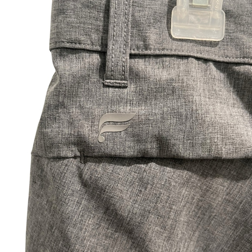 Fablatics performance Pants Gray With Zip Pockets Size 34 Stretchy